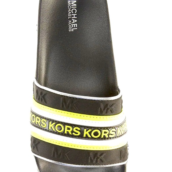 Michael Kors Gilmore slides ladies sz 10 *nwt - Picture 3 of 12